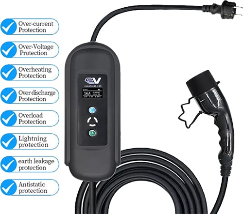 3-EVMOTIONS Gamma EVSE Type2 (max. 16A) ladekabel