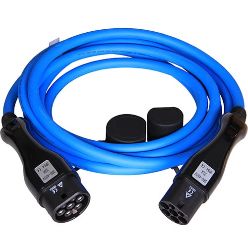 1-EVMOTIONS Gamma Type2 -> Type2 blue (3x32A) ladekabel