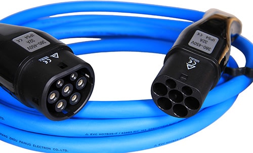 2-EVMOTIONS Gamma Type2 -> Type2 blue (3x32A) ladekabel