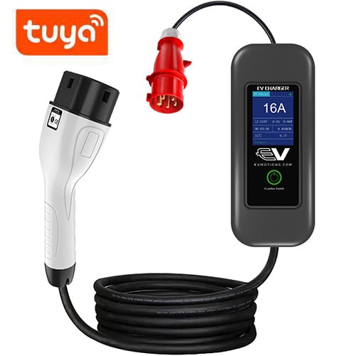 1-EVMOTIONS Delta Wi-Fi EVSE Type2 (3x16A) ladekabel