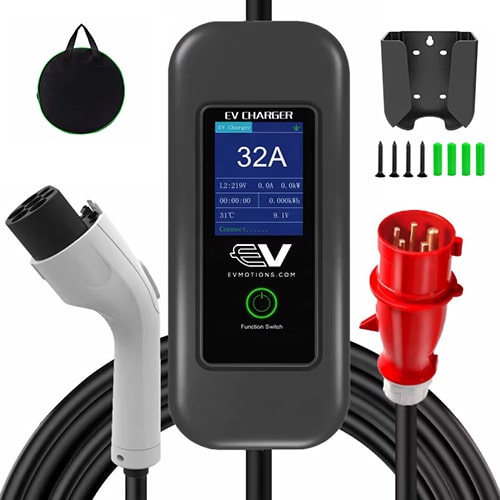 2-EVMOTIONS Delta Wi-Fi EVSE Type2 (3x16A) ladekabel